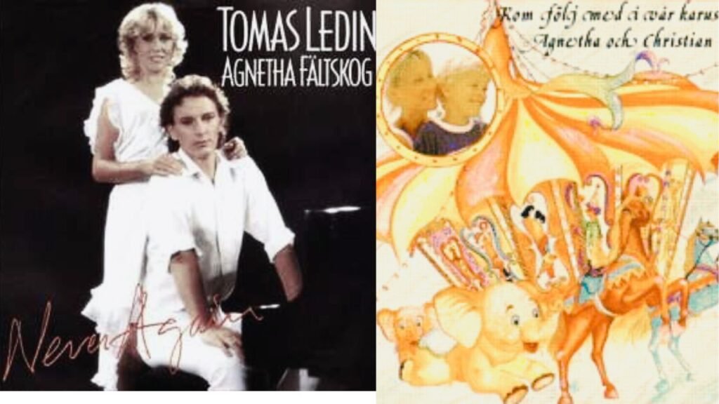 Christian Ulvaeus Recording Kom följ med i vår karusell with Agnetha